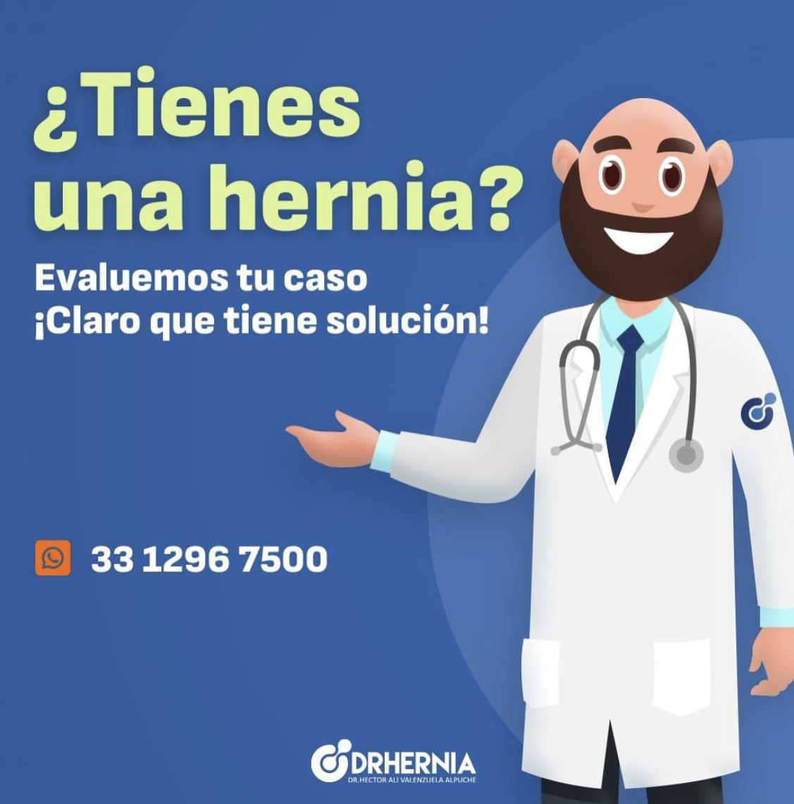 tienes una hernia?